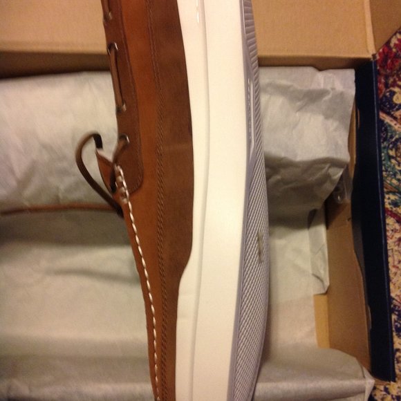 Cole Haan Men\'s GrandPro Rally Tan Suede Moccasin -Shoe 11.5M New in Box main image 8